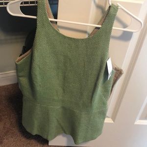 NWT Banana Republic Peplum Top